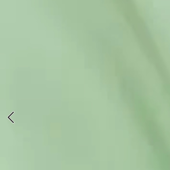 Pastel green long sleeve cascade mock neck top - Picture 5 of 16